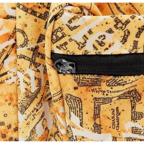 Harry Potter Marauders Map I Solemnly Swear Hogwarts Backpack Bag Warner Bros - Picture 6 of 16